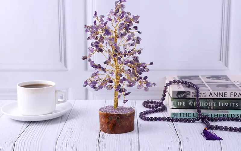 Amethyst Crystal Tree mall